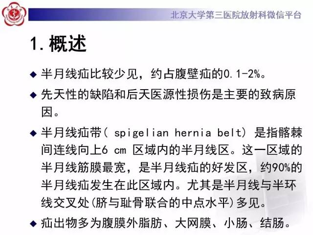 【病例】半月线疝1例CT影像表现