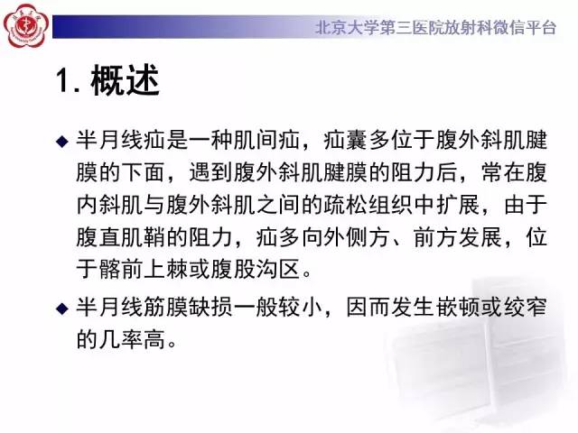 【病例】半月线疝1例CT影像表现