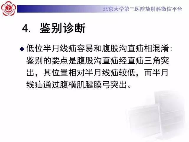 【病例】半月线疝1例CT影像表现