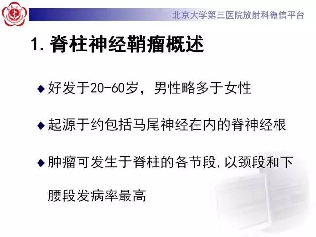 【病例】脊柱神经鞘瘤1例CT及MR
