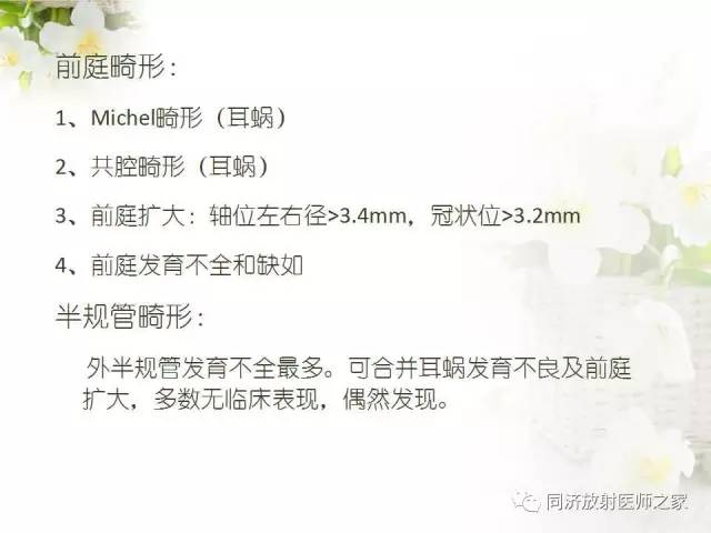 【PPT】耳部CT影像解剖及常见病的认识