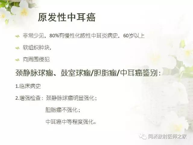 【PPT】耳部CT影像解剖及常见病的认识