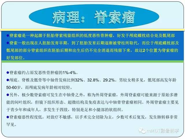 【PPT】骶尾骨脊索瘤的影像诊断