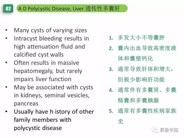 【PPT】疾病谱——肝囊性肿块