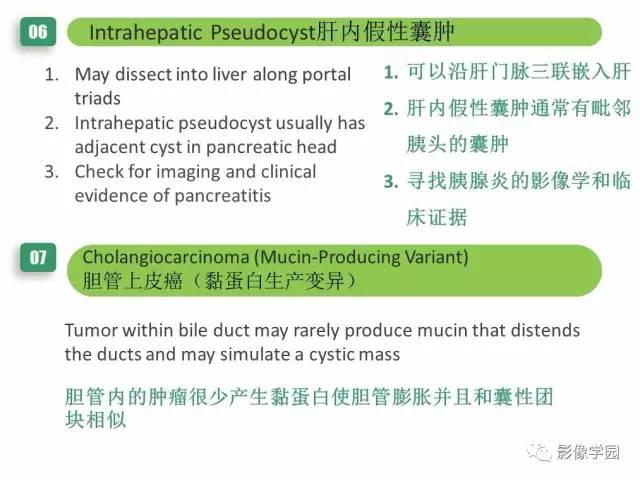 【PPT】疾病谱——肝囊性肿块
