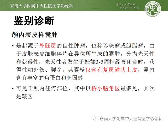 【病例】颅内畸胎瘤破裂1例CT及MR