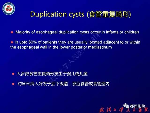 【PPT】纵隔囊性及囊样病变影像学诊断