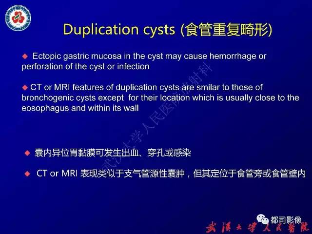 【PPT】纵隔囊性及囊样病变影像学诊断