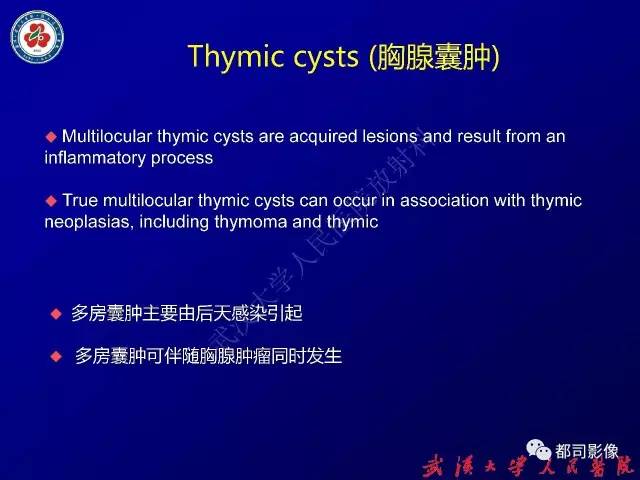 【PPT】纵隔囊性及囊样病变影像学诊断