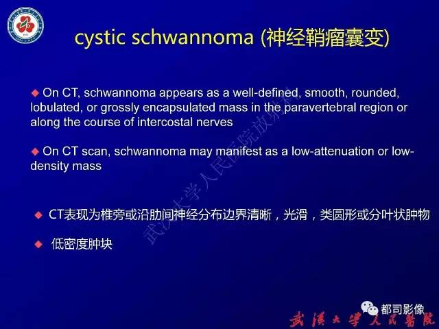 【PPT】纵隔囊性及囊样病变影像学诊断