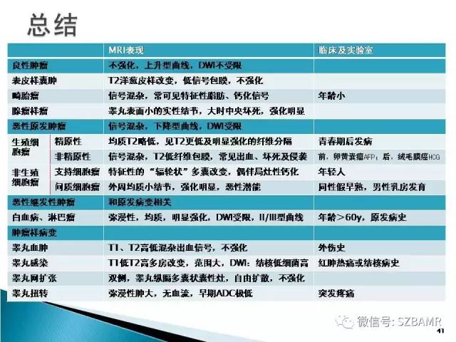 【PPT】睾丸肿瘤病变MR诊断