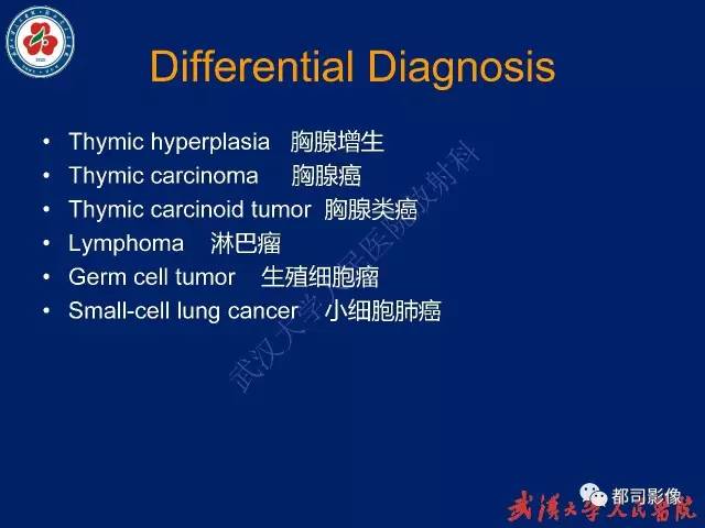 【PPT】胸腺瘤影像诊断