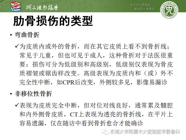 【PPT】创伤性肋骨损伤：类型、影像不足、并发症和治疗【RG精选】