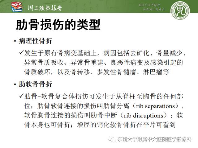 【PPT】创伤性肋骨损伤：类型、影像不足、并发症和治疗【RG精选】