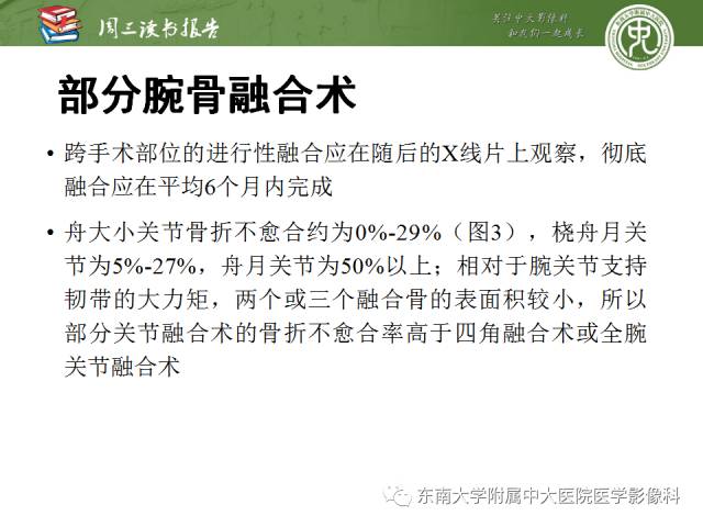 【PPT】腕关节炎术后影像评估