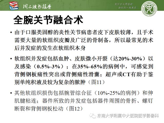 【PPT】腕关节炎术后影像评估