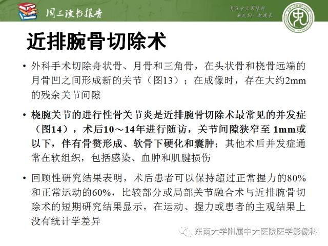 【PPT】腕关节炎术后影像评估