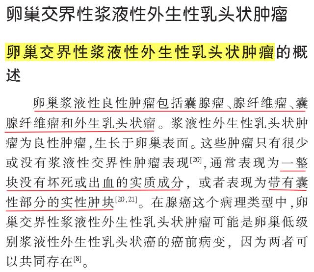 交界性和浆液性卵巢肿瘤的CT及MRI表现