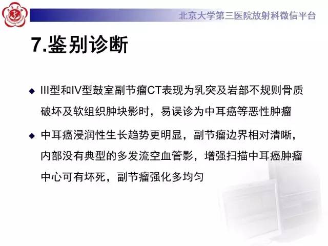【病例】鼓室副神经节瘤2例CT及MR