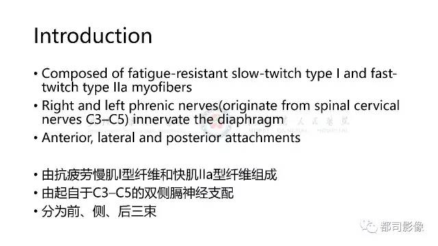 【PPT】膈肌功能障碍的影像学评价 【PPT】膈肌功能障碍的影像学评价
