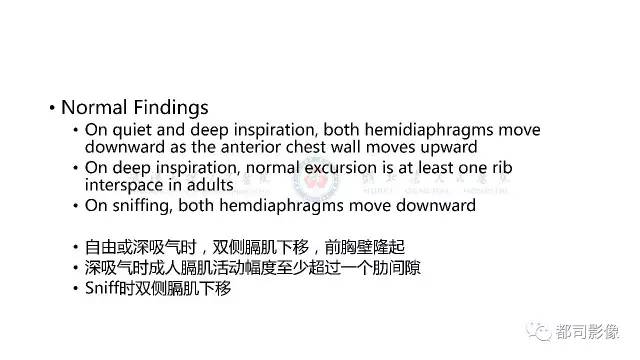 【PPT】膈肌功能障碍的影像学评价 【PPT】膈肌功能障碍的影像学评价