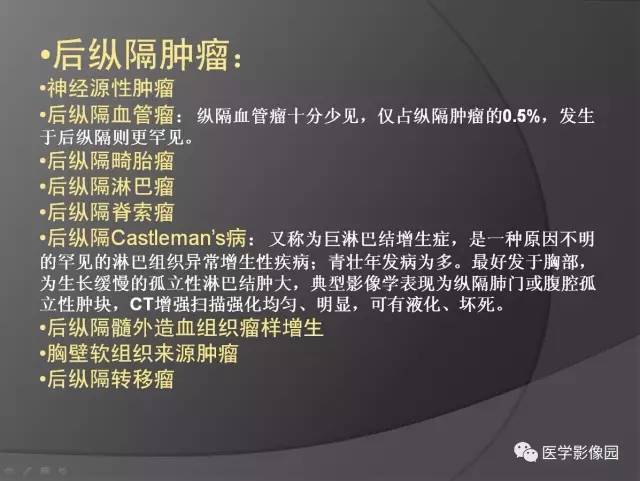 【病例】纵隔旁占位1例CT?