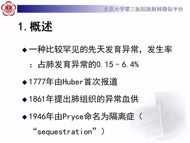 【病例】肺隔离症1例CT
