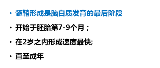 【PPT】髓鞘发育的MRI表现