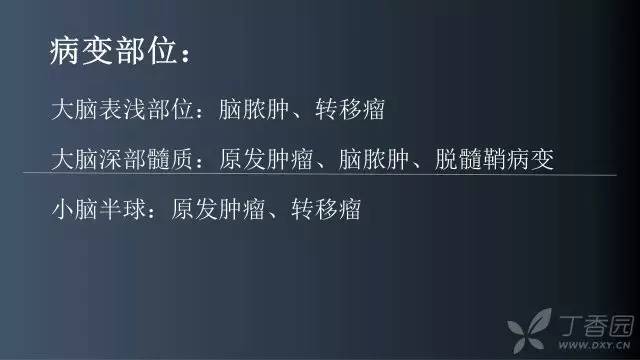 【病例】颅内单发环形强化病例—脑脓肿1例MRI影像分析