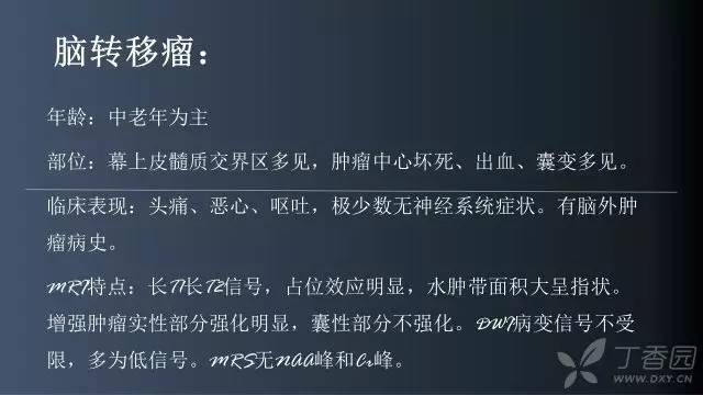 【病例】颅内单发环形强化病例—脑脓肿1例MRI影像分析