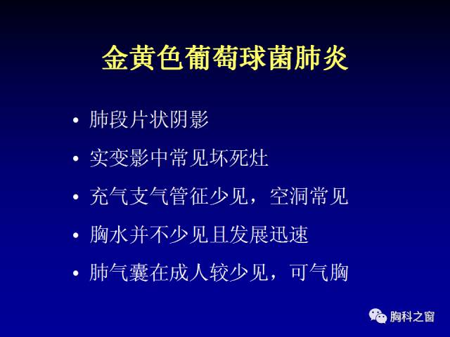 【PPT】肺部感染性疾病的CT