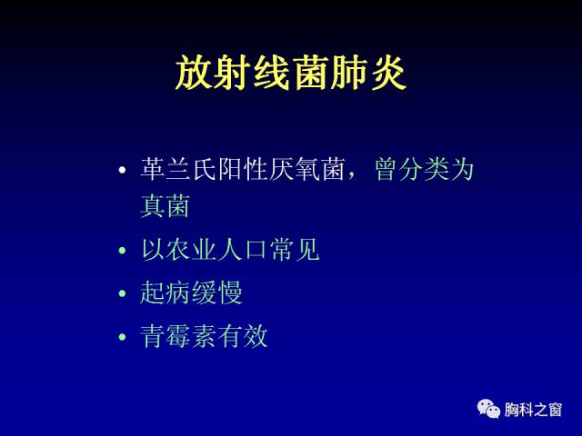 【PPT】肺部感染性疾病的CT