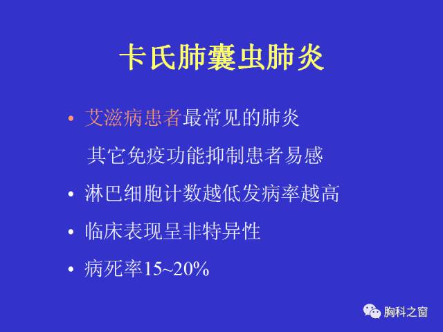 【PPT】肺部感染性疾病的CT