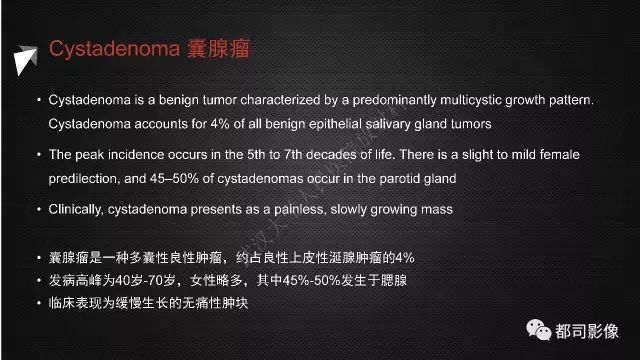 【PPT】腮腺囊性病变影像诊断