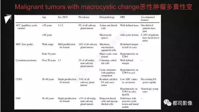 【PPT】腮腺囊性病变影像诊断
