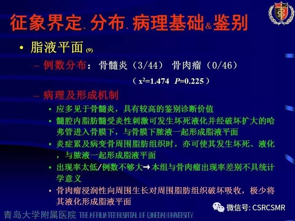 【PPT】长骨骨髓炎与骨肉瘤—MR征象对比观察
