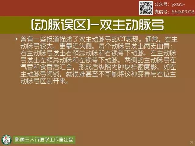 【PPT】纵隔内血管变异与CT诊断误区 【PPT】纵隔内血管变异与CT诊断误区
