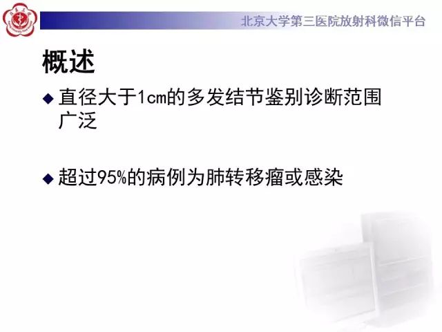 【PPT】(肺)结节(影像诊断)