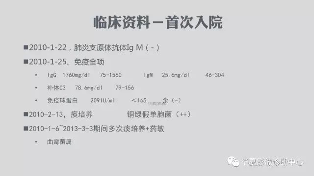 【病例】侵袭性肺曲霉菌病例追踪CT影像表现
