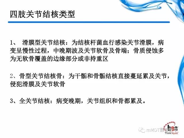 【PPT】四肢关节结核影像诊断与鉴别