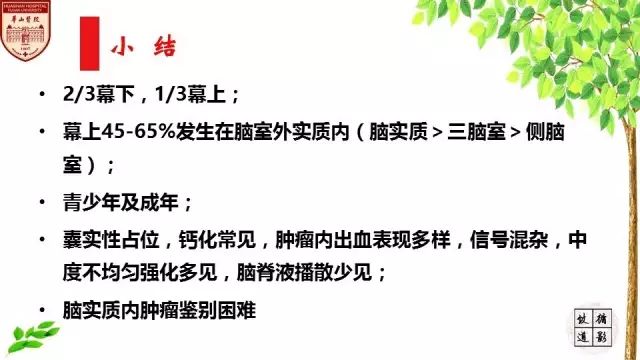 【病例】室管膜瘤1例MR影像分析