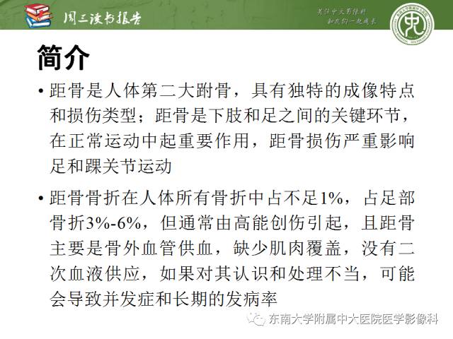 【PPT】距骨骨折与脱位：放射科医师及时诊断与分类指南