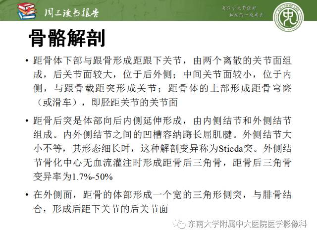 【PPT】距骨骨折与脱位：放射科医师及时诊断与分类指南