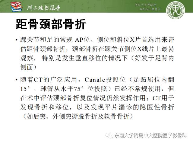 【PPT】距骨骨折与脱位：放射科医师及时诊断与分类指南