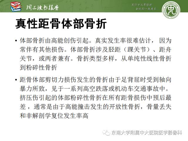 【PPT】距骨骨折与脱位：放射科医师及时诊断与分类指南