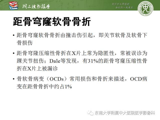 【PPT】距骨骨折与脱位：放射科医师及时诊断与分类指南