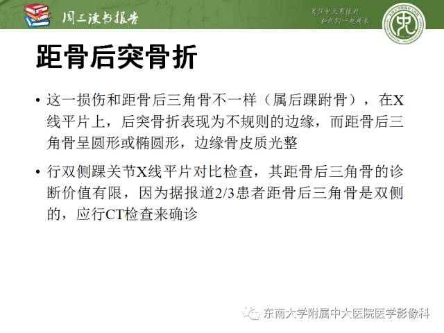 【PPT】距骨骨折与脱位：放射科医师及时诊断与分类指南