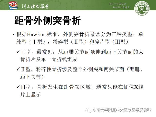 【PPT】距骨骨折与脱位：放射科医师及时诊断与分类指南