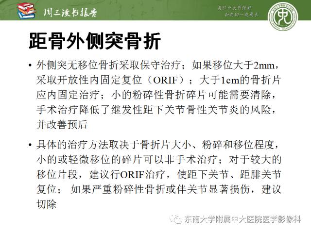 【PPT】距骨骨折与脱位：放射科医师及时诊断与分类指南