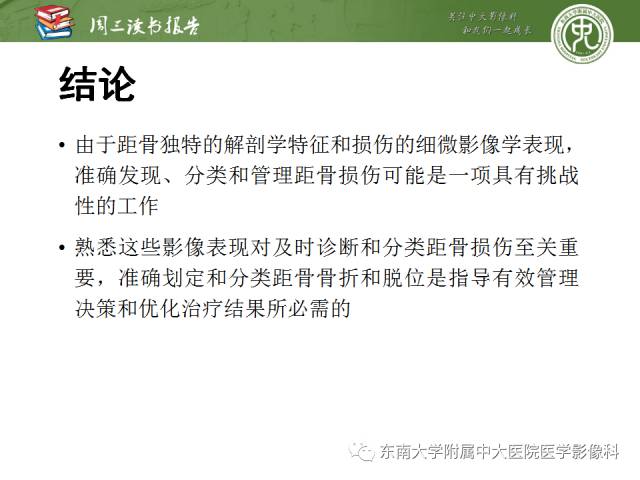 【PPT】距骨骨折与脱位：放射科医师及时诊断与分类指南